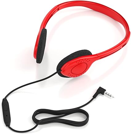 🎧 Wired Headphones with Microphone | Comfortable, High-Quality Sound | Perfect for Online Classes, Meetings & Music 🎤